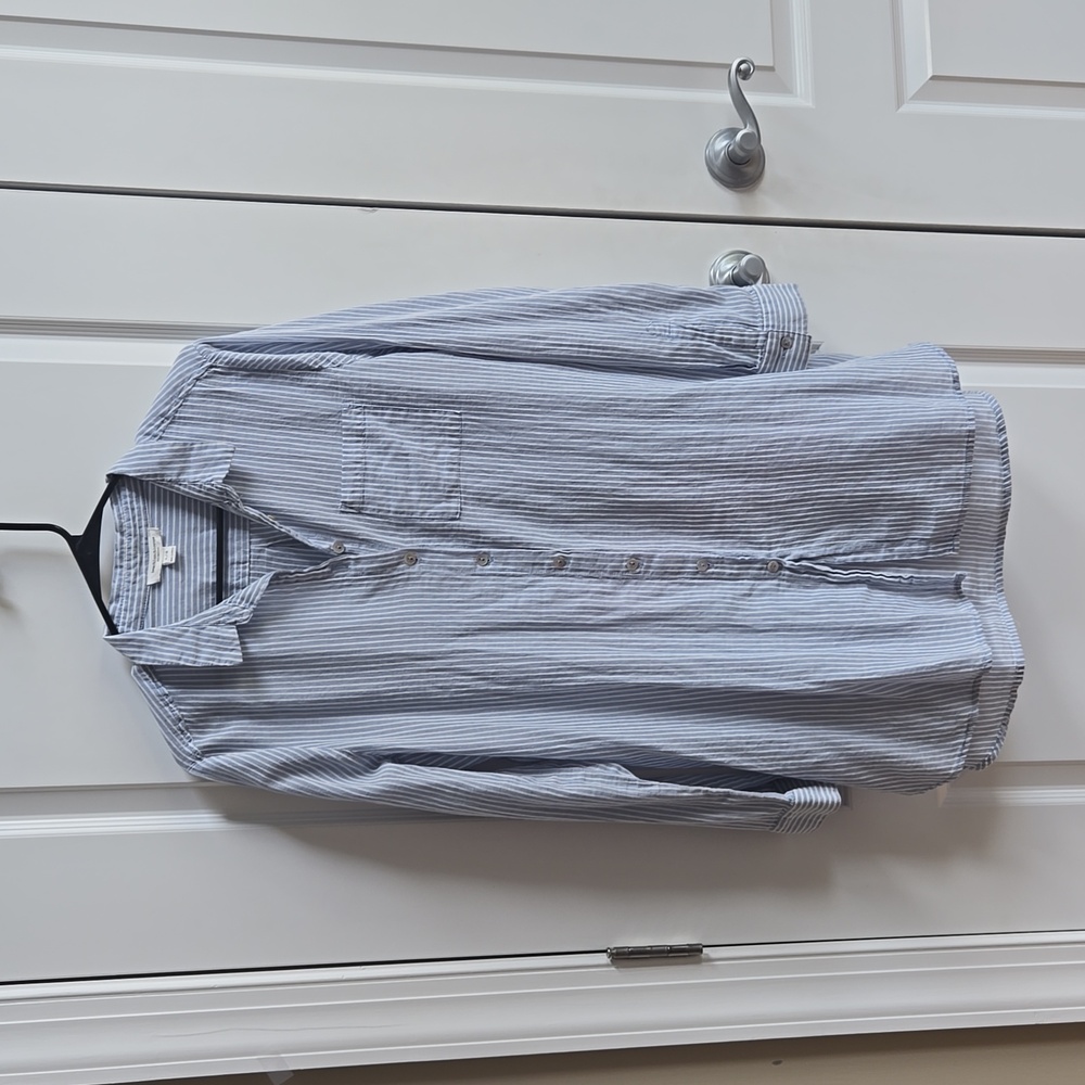 Beachlunchlounge Striped Shirt Dress